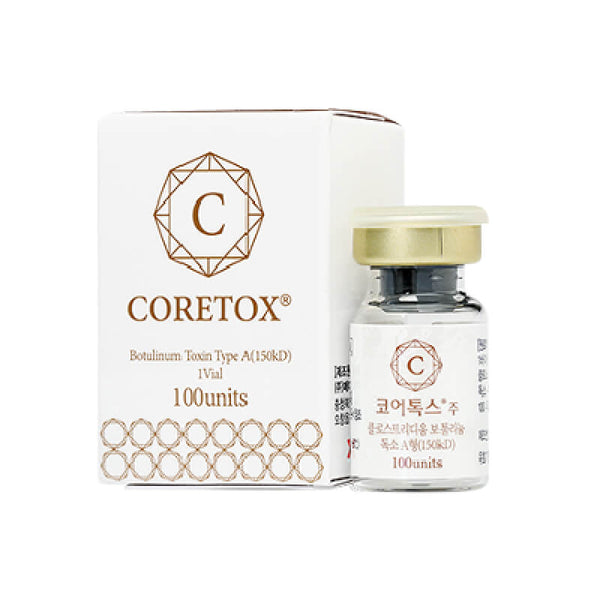 Authentic CORETOX 100 Units Botulinum Toxin Type A Korea Wholesale
