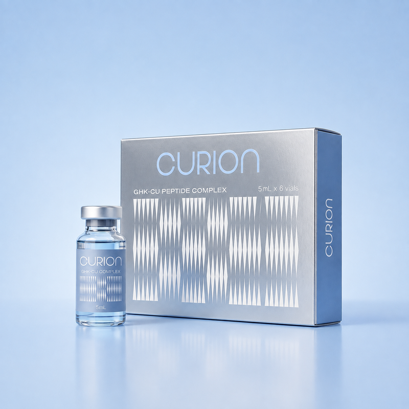Authentic CURION GHK-Cu Copper Tripeptide-1 Skin Booster Korea Wholesale