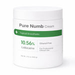 Authentic Pure Numb Cream 10.56% Lidocaine Ethanol-Free Topical Anesthetic Numbing Cream Korea Wholesale