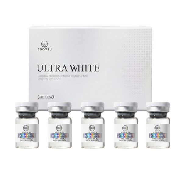 Authentic SOONSU Ultra White Glutathione Vitamin C Skin Whitening Korea Wholesale