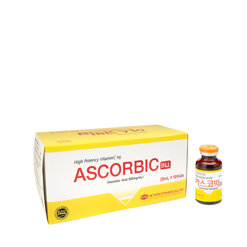Authentic BC ASCORBIC Inj Vitamin C Ascorbic Acid Injection Korea Wholesale