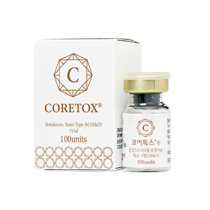 Authentic CORETOX 100 Units Botulinum Toxin Type A Korea Wholesale