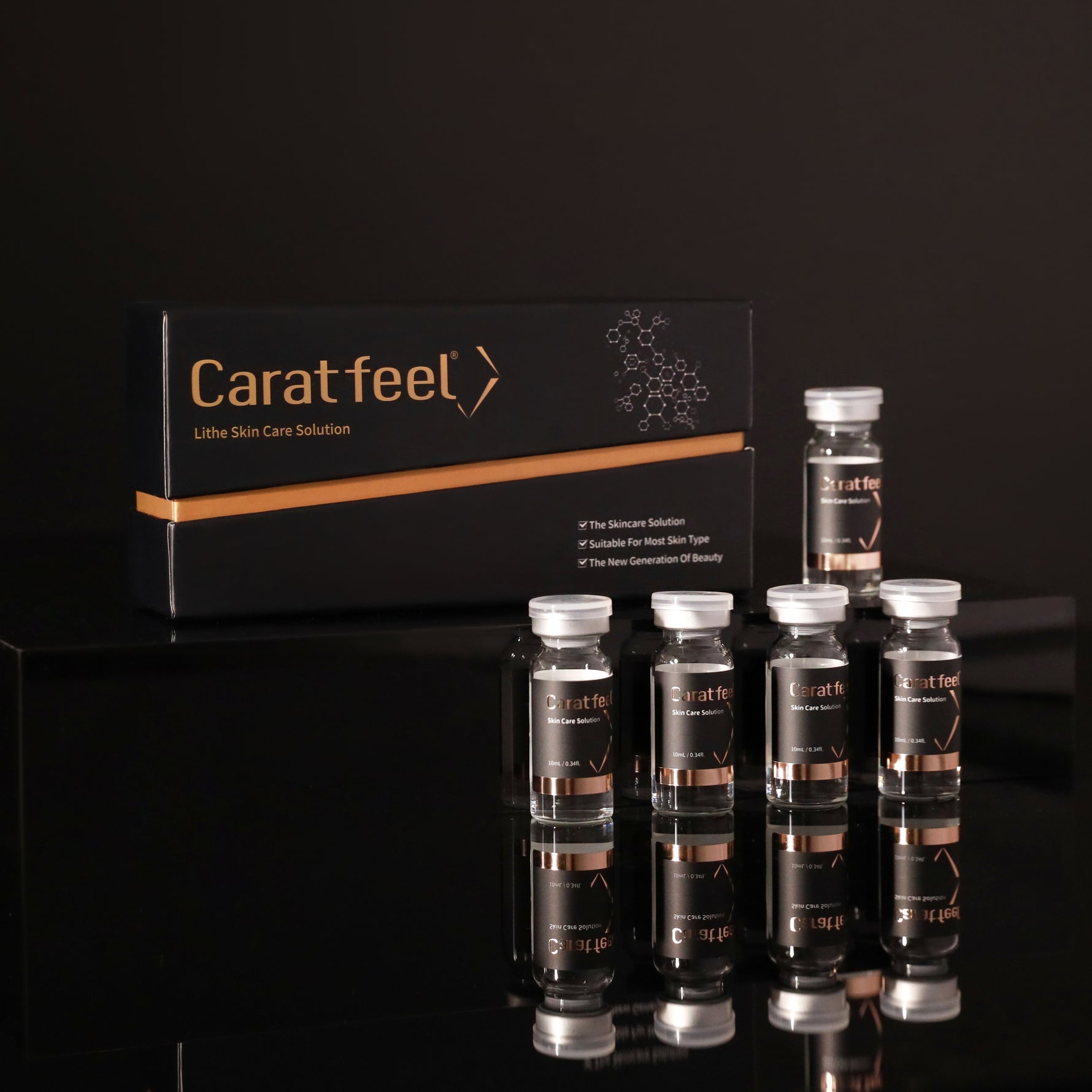 Authentic Caratfeel Lipo Dissolve Fat Dissolving Injection Plant Extract Body Contouring Korea Wholesale