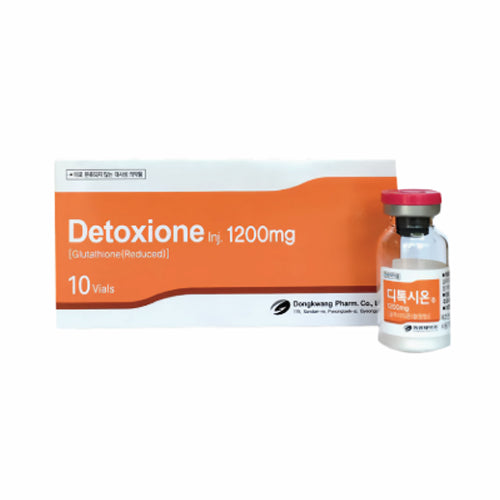 Authentic Detoxione 1200mg Glutathione Whitening Injection Korea Wholesale