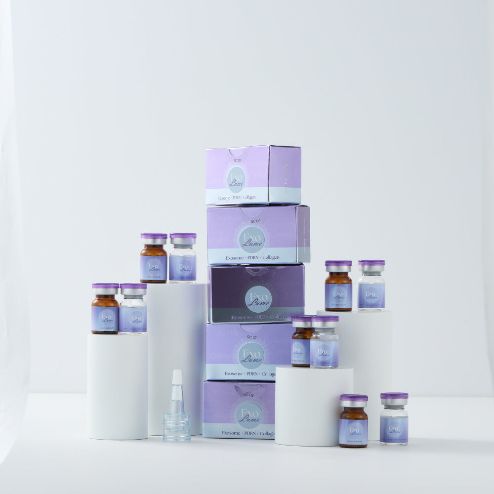 Authentic EXOLUME Exosome Skin Booster PDRN Collagen Peptide Korea Wholesale