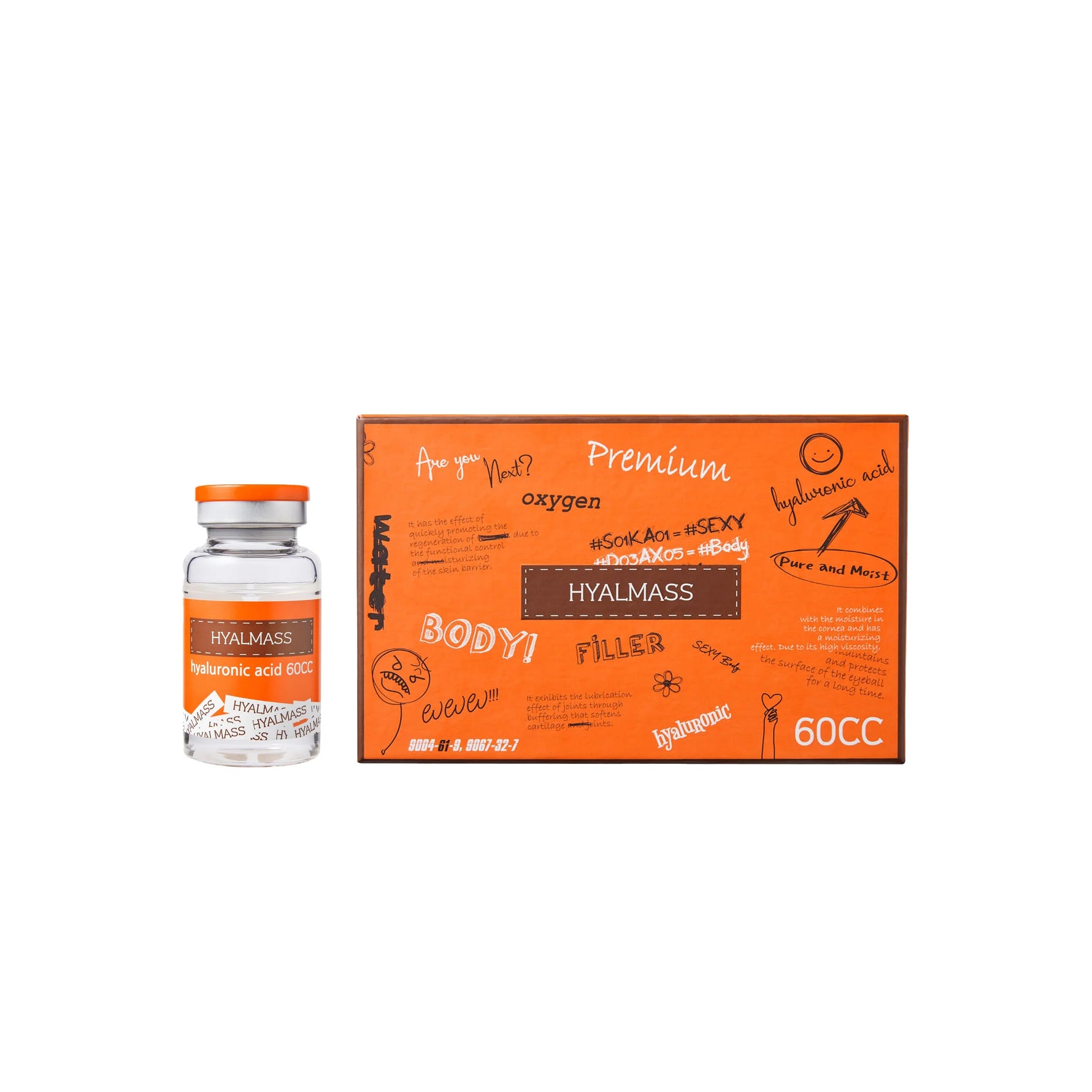 Authentic Hyalmass 60CC Hyaluronic Acid Body Filler Korea Wholesale