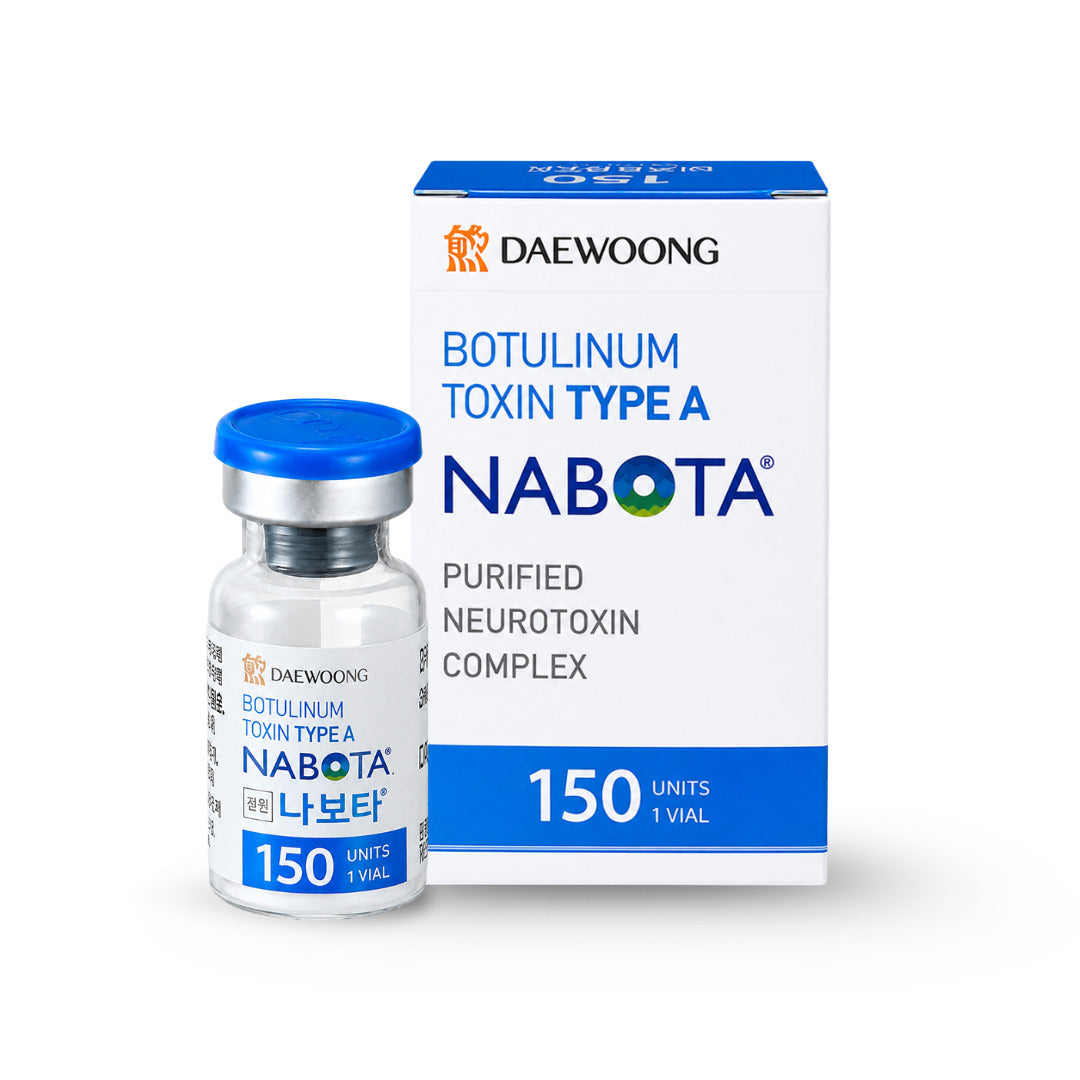 Authentic NABOTA 150 Units Botulinum Toxin Type A Wrinkle Reduction Korea Wholesale
