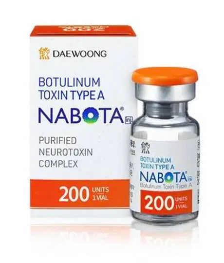 Authentic NABOTA 200 Units Botulinum Toxin Type A Korea Wholesale