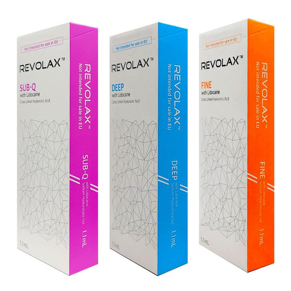 Authentic REVOLAX Sub-Q Deep Fine Hyaluronic Acid Dermal Filler Korea Wholesale