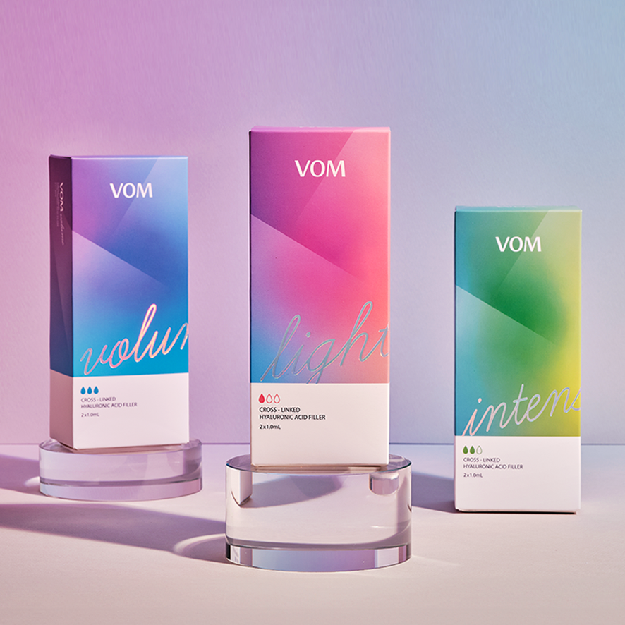 Authentic VOM HA Dermal Filler Light Intensive Volume Korea Wholesale