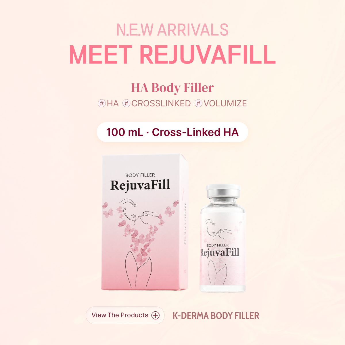 REJUVAFILL HA Body Filler new arrival popup